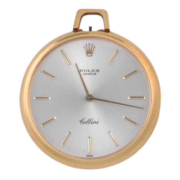 Swiss 18 carat gold open faced lever pocket watch Circa 1970 Swiss 18 carat gold open faced lever pocket watch Circa 1970