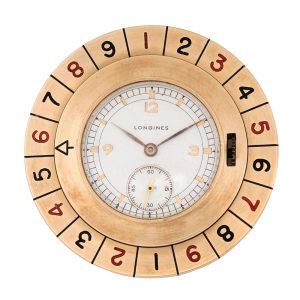 Swiss roulette form watch for the American market Circa 1945