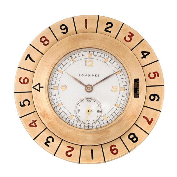 Swiss roulette form watch for the American market Circa 1945