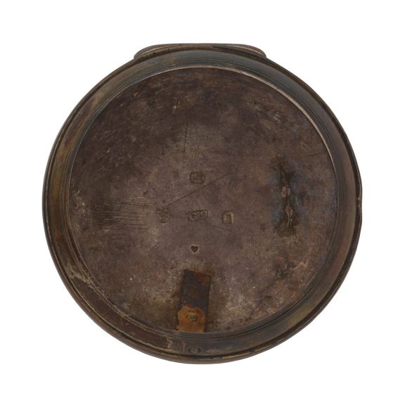 English silver pair cased key wind verge pocket watch Circa 1804 English silver pair cased key wind verge pocket watch Circa 1804