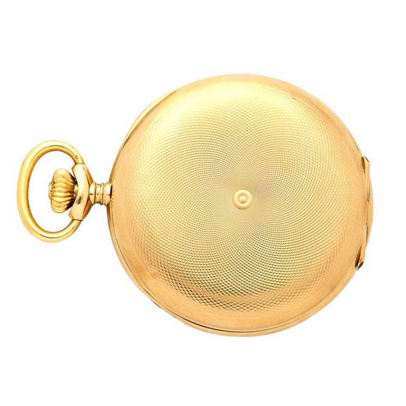 Fine Swiss 14 carat gold keyless lever pocket watch Circa 1919 Fine Swiss 14 carat gold keyless lever pocket watch Circa 1919