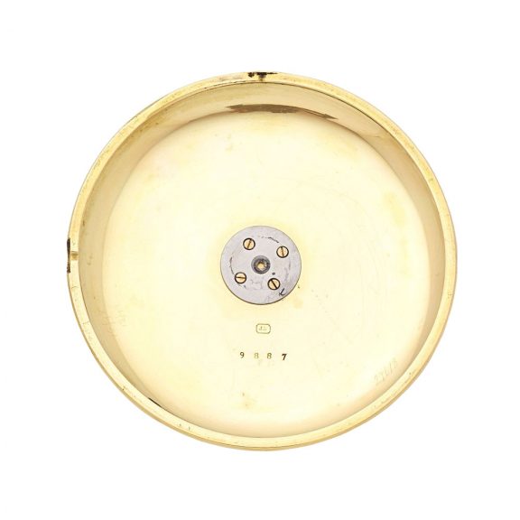Rare English 18K gold keyless à tact pocket watch Circa 1870 Rare English 18K gold keyless à tact pocket watch Circa 1870