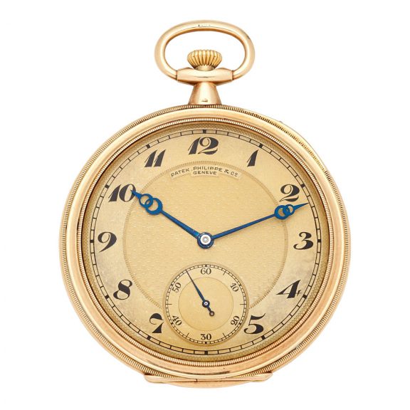 Swiss 18 carat gold open faced lever pocket watch Circa 1920 Swiss 18 carat gold open faced lever pocket watch Circa 1920
