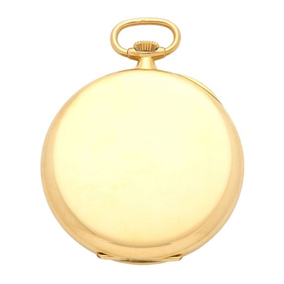 Swiss 9 carat gold open faced keyless pocket watch Circa 1860 Swiss 9 carat gold open faced keyless pocket watch Circa 1860
