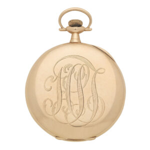 American 14K gold open faced keyless lever watch Circa 1907