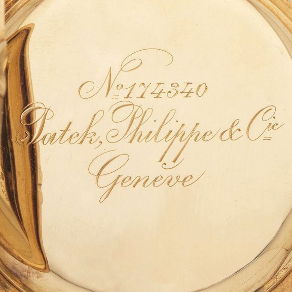 Swiss 18K gold hunting cased lever chronograph Circa 1913 Swiss 18K gold hunting cased lever chronograph Circa 1913