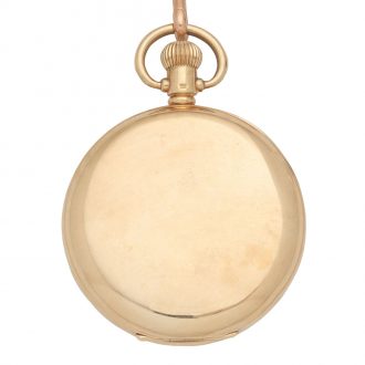 American 9K gold open faced keyless lever watch Circa 1960 American 9K gold open faced keyless lever watch Circa 1960