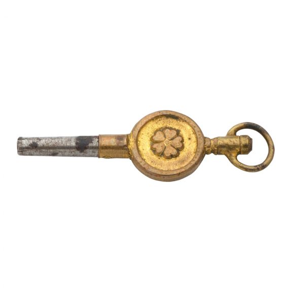 English 18 carat gold pair cased key wind pocket watch Circa 1785 English 18 carat gold pair cased key wind pocket watch Circa 1785
