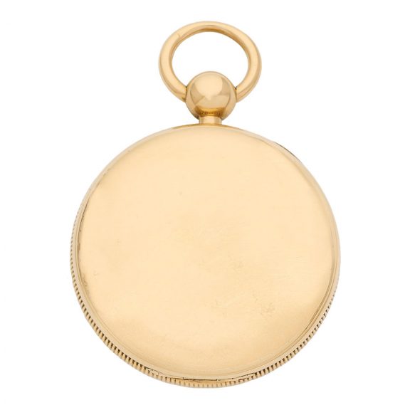 English 18K gold open faced lever pocket watch Circa 1822 English 18K gold open faced lever pocket watch Circa 1822