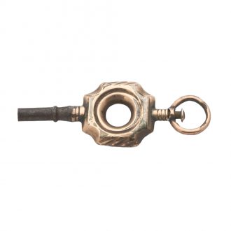 Very fine English 18 carat gold key wind duplex watch Circa 1830