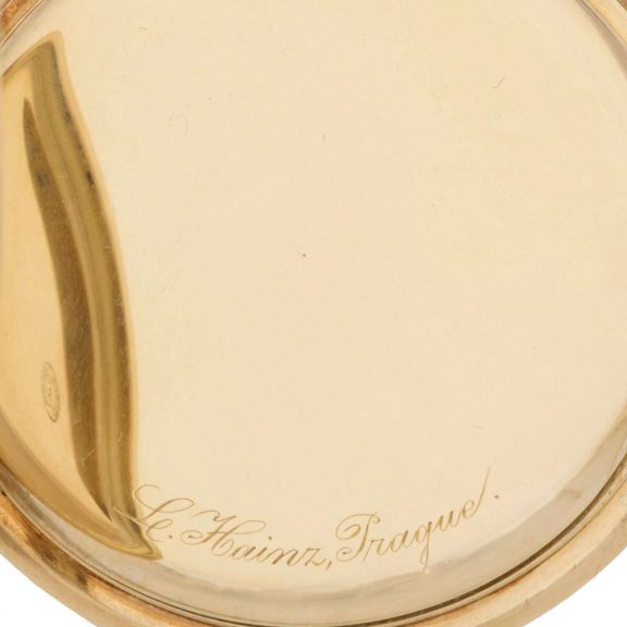 Swiss 14 carat gold open faced keyless lever watch Circa 1925 Swiss 14 carat gold open faced keyless lever watch Circa 1925