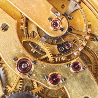Swiss exceptionally rare gold keyless pocket watch Circa 1892