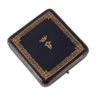 Fine French 18 carat gold keyless cylinder ladies' watch Circa 1880 Fine French 18 carat gold keyless cylinder ladies' watch Circa 1880
