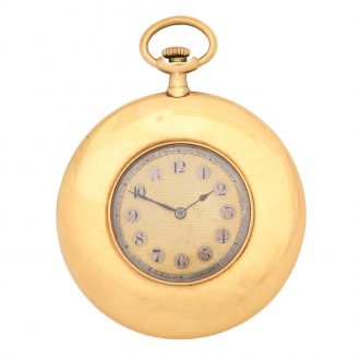 Swiss 18 carat gold open faced lever pocket watch Circa 1920 Swiss 18 carat gold open faced lever pocket watch Circa 1920