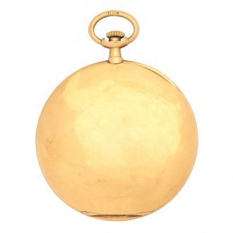 Swiss 18 carat gold open faced lever pocket watch Circa 1920 Swiss 18 carat gold open faced lever pocket watch Circa 1920