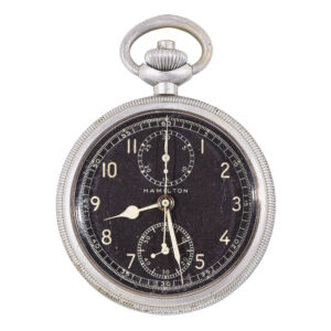 American steel keyless military chronograph Circa 1942