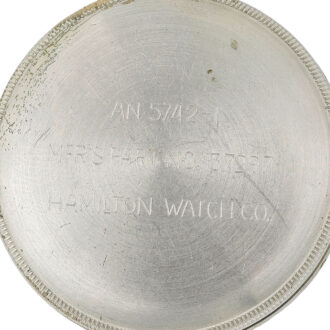 American steel keyless military chronograph Circa 1942