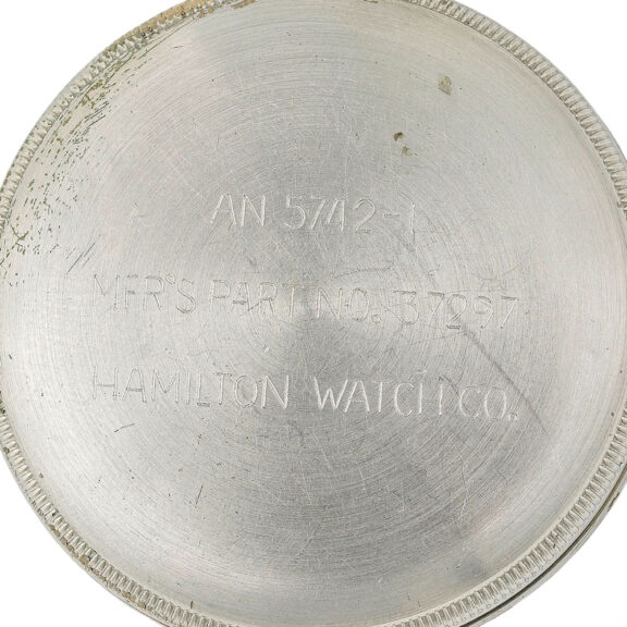 American steel keyless military chronograph Circa 1942 American steel keyless military chronograph Circa 1942
