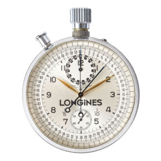 Swiss stainless steel split seconds chronograph Circa 1970