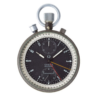 Swiss stainless steel split seconds chronograph Circa 1970
