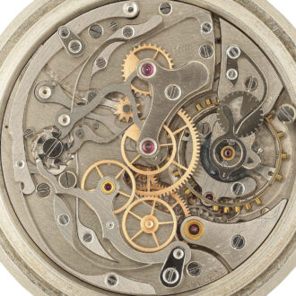 Fine Swiss stainless steel students' chronograph Circa 1950 Fine Swiss stainless steel students' chronograph Circa 1950