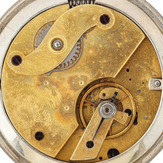 Unusual French chromed keyless inking stopwatch Circa 1930