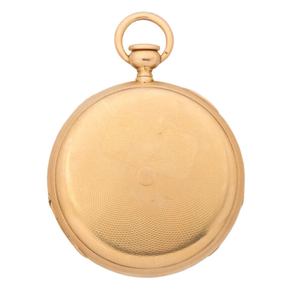 French 18K gold quarter repeating cylinder watch Circa 1830 French 18K gold quarter repeating cylinder watch Circa 1830