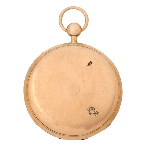 French 18K gold quarter repeating cylinder watch Circa 1830 French 18K gold quarter repeating cylinder watch Circa 1830
