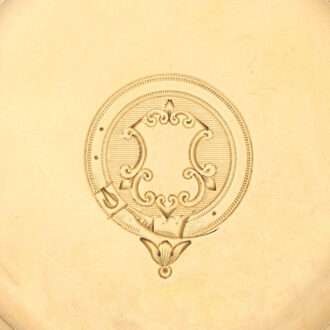 English 18K gold center seconds lever watch Circa 1858