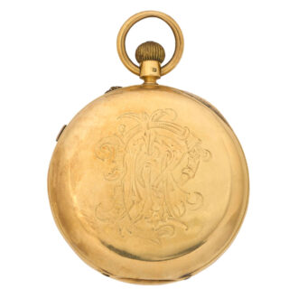 English key wind lever watch with stoppable seconds Circa 1834