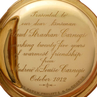 Swiss exceptional gold complicated lever watch Circa 1912