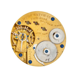 An American 18 carat gold full hunter pocket watch Circa 1872 An American 18 carat gold full hunter pocket watch Circa 1872