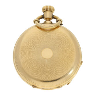 Swiss 18k gold hunting cased ankerchronometer Circa 1865 Swiss 18k gold hunting cased ankerchronometer Circa 1865