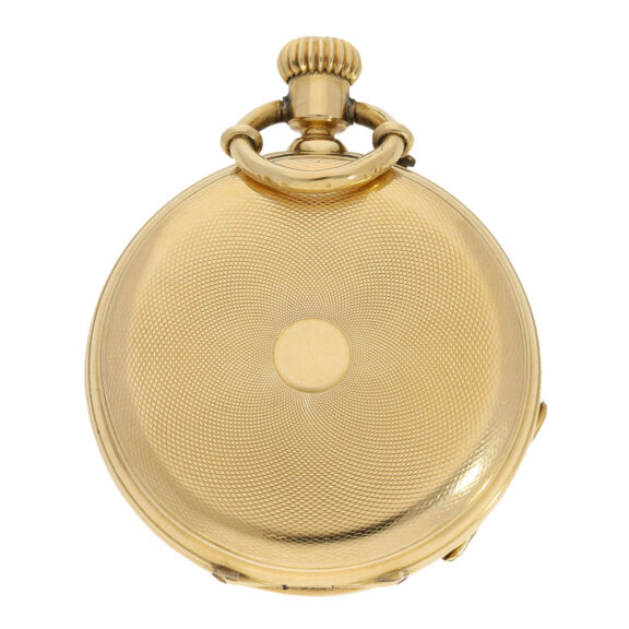 Swiss 18k gold hunting cased ankerchronometer Circa 1865 Swiss 18k gold hunting cased ankerchronometer Circa 1865