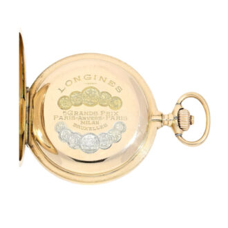 Swiss hunting cased Longines Ankerchronometer Circa 1900 Swiss hunting cased Longines Ankerchronometer Circa 1900