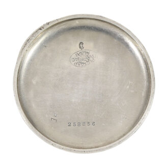 Early Russian silver former wristwatch chronograph Circa 1910