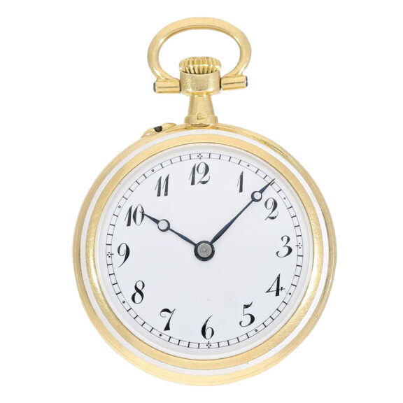 Swiss gold decorated Belle Epoque pendant watch Circa 1900 Swiss gold decorated Belle Epoque pendant watch Circa 1900