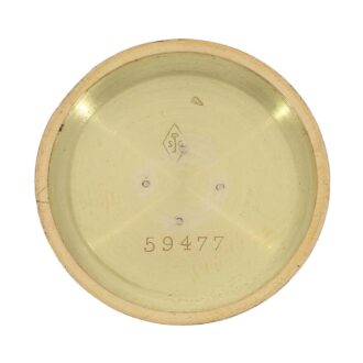 Swiss gold decorated open faced pendant watch Circa 1900