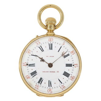 Unique French gold and cloisonné enamel watch Circa 1870 Unique French gold and cloisonné enamel watch Circa 1870