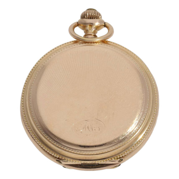 Swiss rose gold hunting cased lever lady's watch Circa 1900 Swiss rose gold hunting cased lever lady's watch Circa 1900