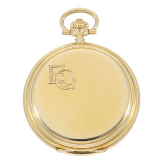 Probably unique gold hunting cased lever watch Circa 1919