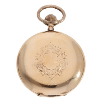 Swiss rose gold hunting cased ankerchronometer Circa 1910