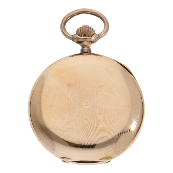 Swiss rose gold hunting cased ankerchronometer Circa 1910 Swiss rose gold hunting cased ankerchronometer Circa 1910