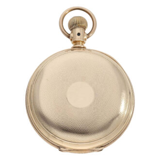 American pocket chronograph with special dial Circa 1890