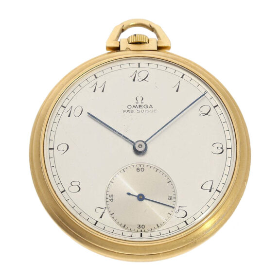 Fine Swiss 18 carat gold Art Deco dress watch from the 1930's