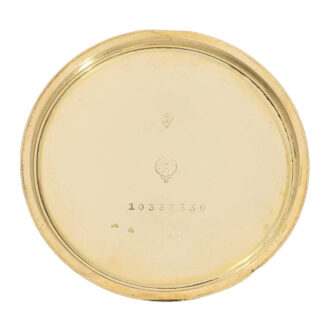 Fine Swiss 18 carat gold Art Deco dress watch from the 1930's