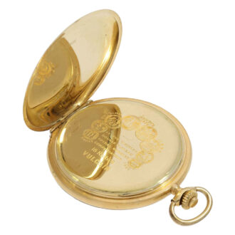 Swiss gold hunting cased 'Chronometre Vulcain' Circa 1920