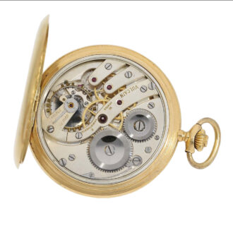 Swiss gold hunting cased 'Chronometre Vulcain' Circa 1920