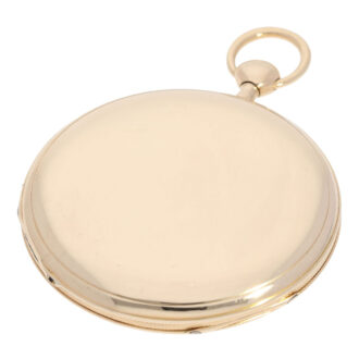 French 18 carat rose gold quarter repeating watch Circa 1800