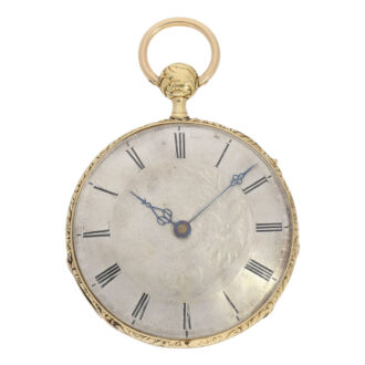 French gold open faced Lépine quarter repeater Circa 1830